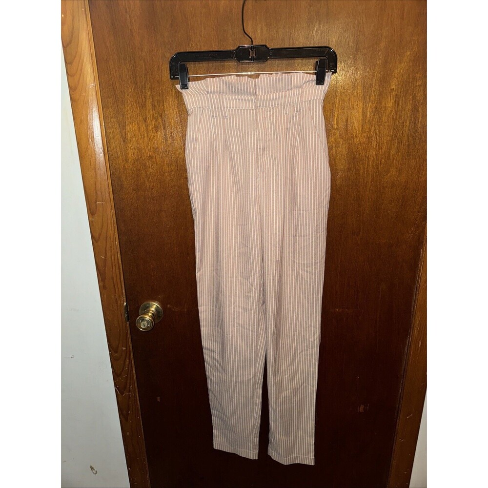 Windsor Women’s Pink And White Striped Dress Pants Size XS